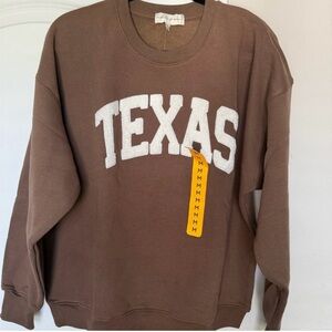 Texas Brown Sweatshirt
